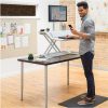 Fellowes® Anti-Fatigue Wellness Floor Mat, Rectangular, 36" x 24", Black - Image 4