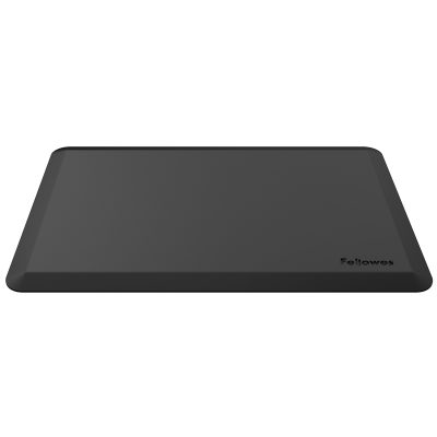 Fellowes® Anti-Fatigue Wellness Floor Mat, Rectangular, 36" x 24", Black