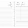 2025 TUL® Discbound Daily Planner Refill Pages, Letter Size, January To December