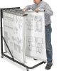 Alpine AdirOffice Blueprint Vertical File Rolling Stand, 46”H x 27”W x 28-1/2”D, Black - Image 8