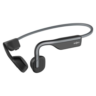 Shokz OpenMove Bone Conduction Open Ear Headphones, Gray