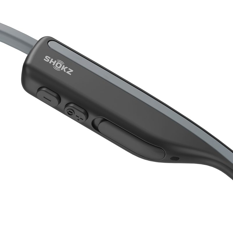 Shokz OpenMove Bone Conduction Open Ear Headphones, Gray - Image 2