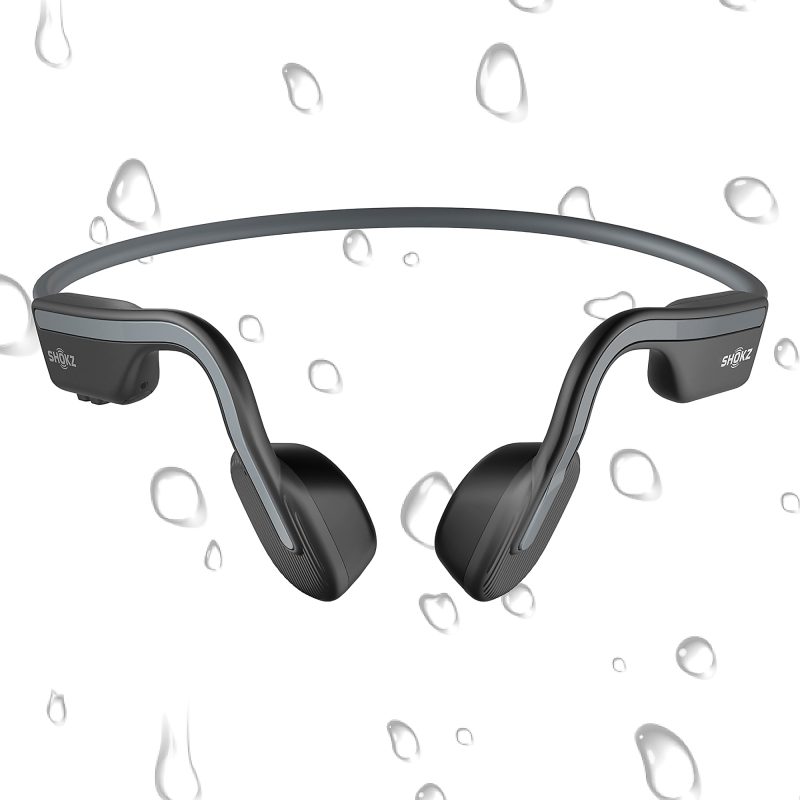 Shokz OpenMove Bone Conduction Open Ear Headphones, Gray - Image 4