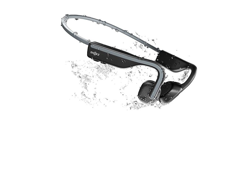 Shokz OpenMove Bone Conduction Open Ear Headphones, Gray - Image 10