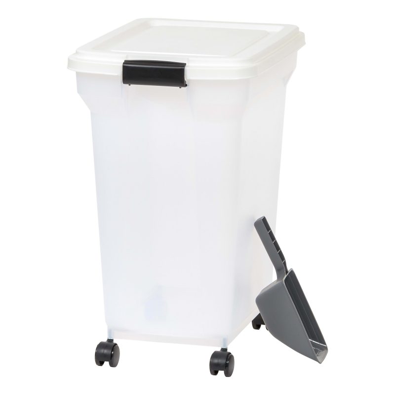 Iris Airtight Container, 55 Qt, Cream - Image 2