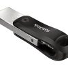 SanDisk® iXpand Mobile Storage Flash Drive, 128GB, Silver - Image 3