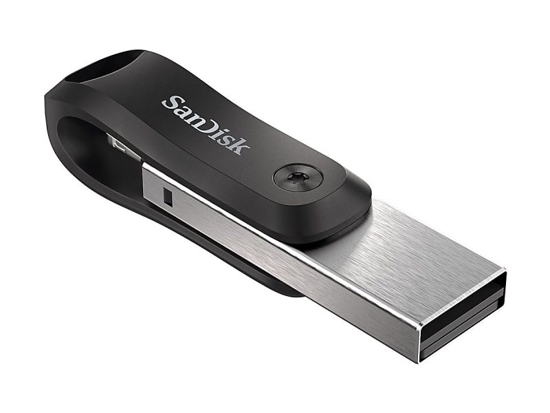 SanDisk® iXpand Mobile Storage Flash Drive, 128GB, Silver - Image 10