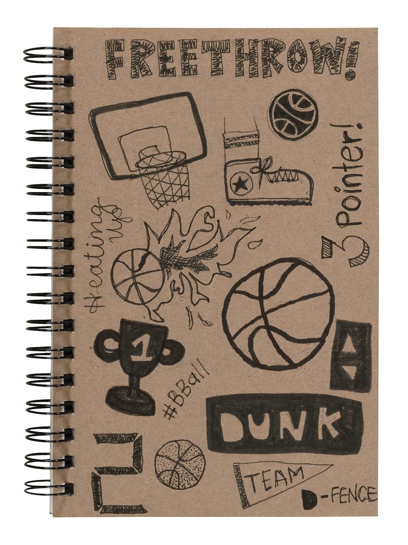 Pacon® UCreate Create Your Own Cover Sketch Diaries, 9" x 6", Natural, 50 Sheets, Pack Of 6 Diaries - Image 3
