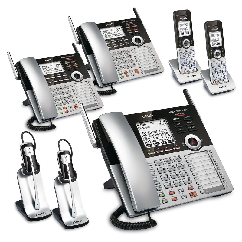 VTech® CM18445 4-Line Small Business Office Phone System, 2 x 3 Bundle - Image 2