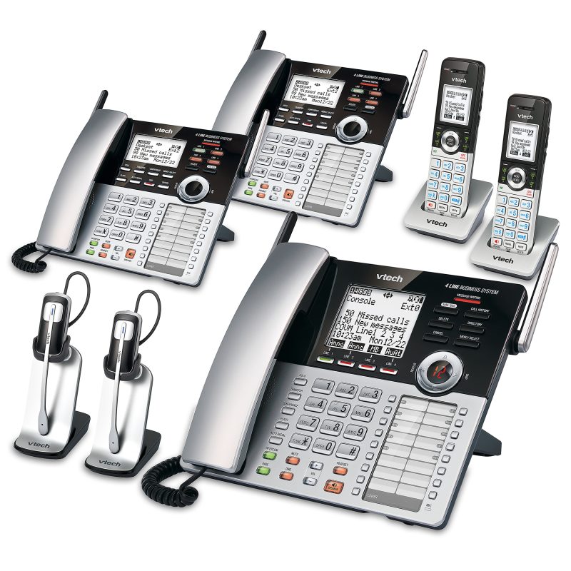 VTech® CM18445 4-Line Small Business Office Phone System, 2 x 3 Bundle - Image 3