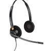 Plantronics® EncorePro Binaural Over-The-Head Headset, HW520, Black, 89434-01