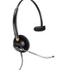 Plantronics® EncorePro Monaural Over-The-Head Headset, HW510V, Black, 89435-01