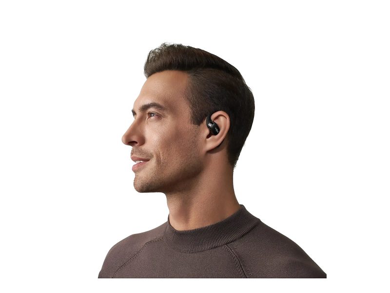 Shokz OpenFit Open-Ear Hook True Wireless Bluetooth Earbuds With Charging Case & Cable, Black, T910-ST-BK-US - Image 8