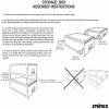 Storex Heavy-Duty Archive Drawer, 50% Recycled, Black/Gray - Image 6