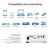 Epson® Pro EX7280 WXGA 3LCD Projector, V11HA02020 - Image 4