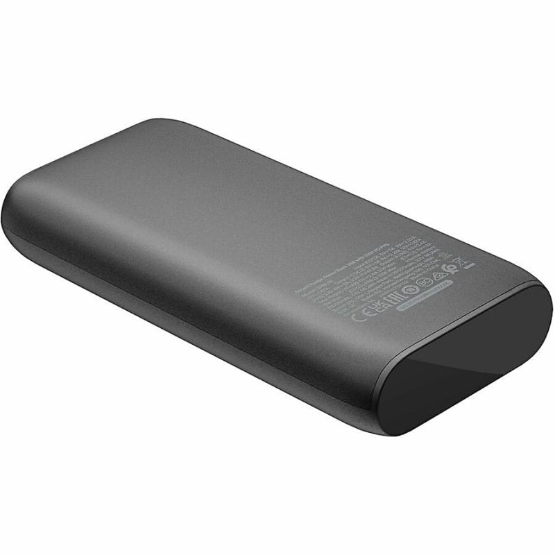 Belkin 32W 4-port USB Power Bank - 26K mAh - 2xUSB-A (12W), 2xUSB-C (20W) - Portable Charger - w/ USB-C to USB-C Cable - Black - For Smartphone, iPhone, Tablet PC, Headphone, USB Type C Device - 26000 mAh - 4 x USB - Black - Image 4