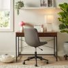 Realspace® 44"W Valdi Computer Desk, Brown - Image 3