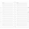 2025 TUL® Discbound Daily Planner Refill Pages, Letter Size, January To December