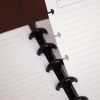 TUL® Discbound Monthly Planner Starter Set, Undated, Letter Size, Leather Cover, Black - Image 4