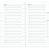 2024 TUL® Discbound Daily Planner Refill Pages, Hourly Appointment Times, Letter Size, January To December