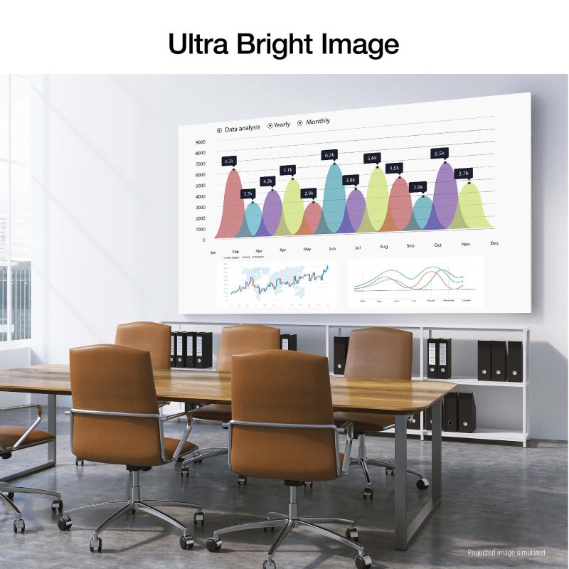 Epson® EpiqVision Flex CO-W01 WXGA Portable Projector, V11HA86020 - Image 5