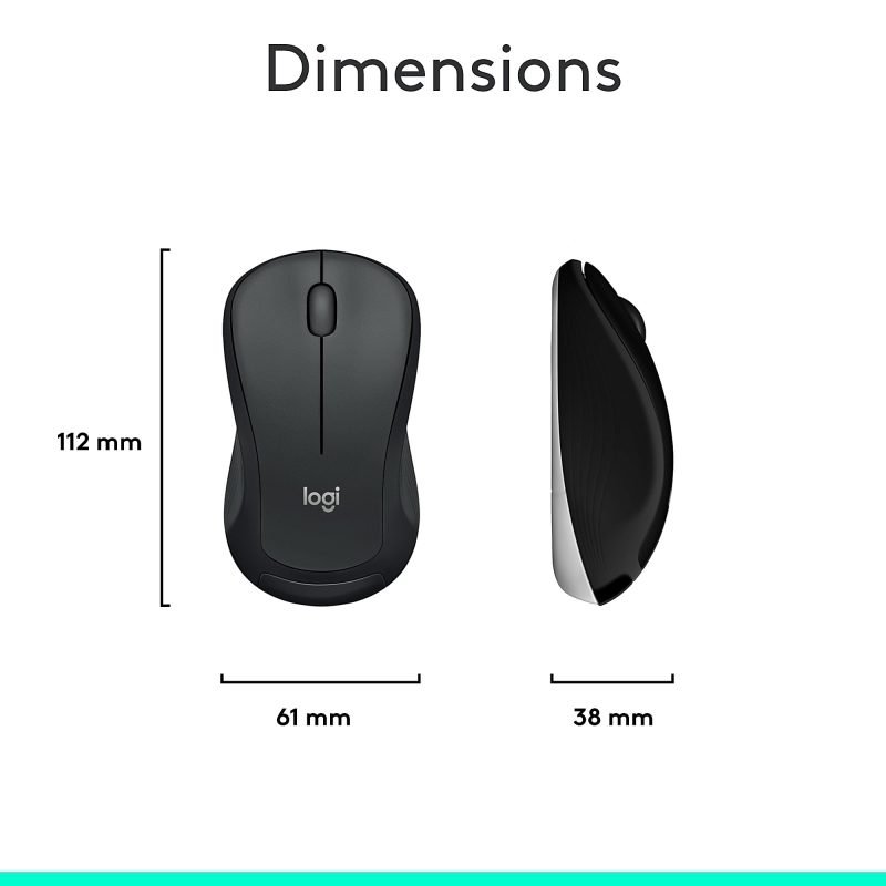 Logitech® MK540 Advanced Wireless Keyboard and Mouse Combo, Black - Image 9