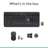 Logitech® MK540 Advanced Wireless Keyboard and Mouse Combo, Black - Image 10