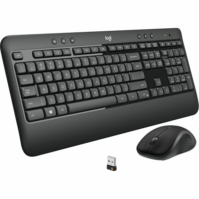 Logitech® MK540 Advanced Wireless Keyboard and Mouse Combo, Black - Image 11