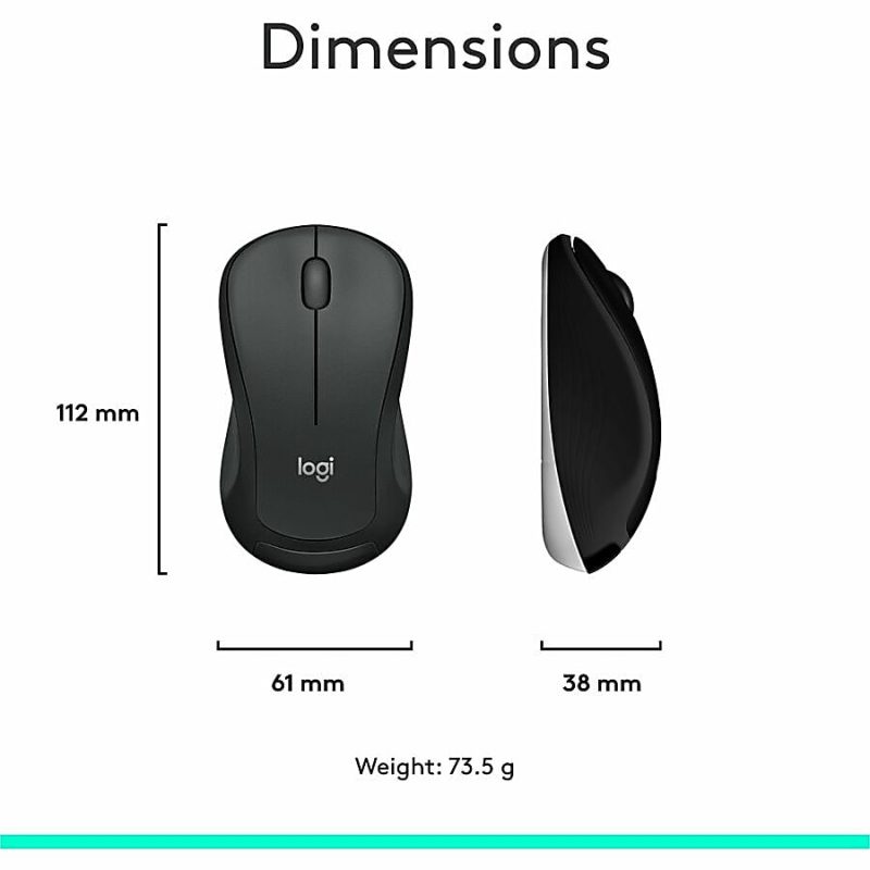Logitech® MK540 Advanced Wireless Keyboard and Mouse Combo, Black - Image 12