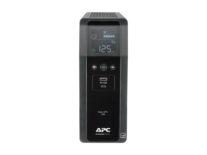 APC® Back-UPS Pro 10-Outlet Tower Uninterruptible Power Supply, 1,350VA/810 Watts, BN1350M2 - Image 5