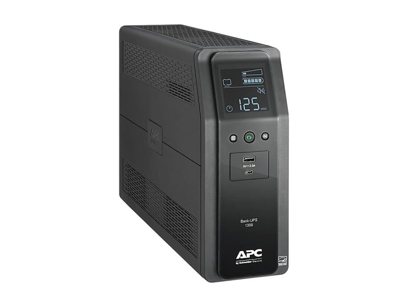 APC® Back-UPS Pro 10-Outlet Tower Uninterruptible Power Supply, 1,350VA/810 Watts, BN1350M2 - Image 7