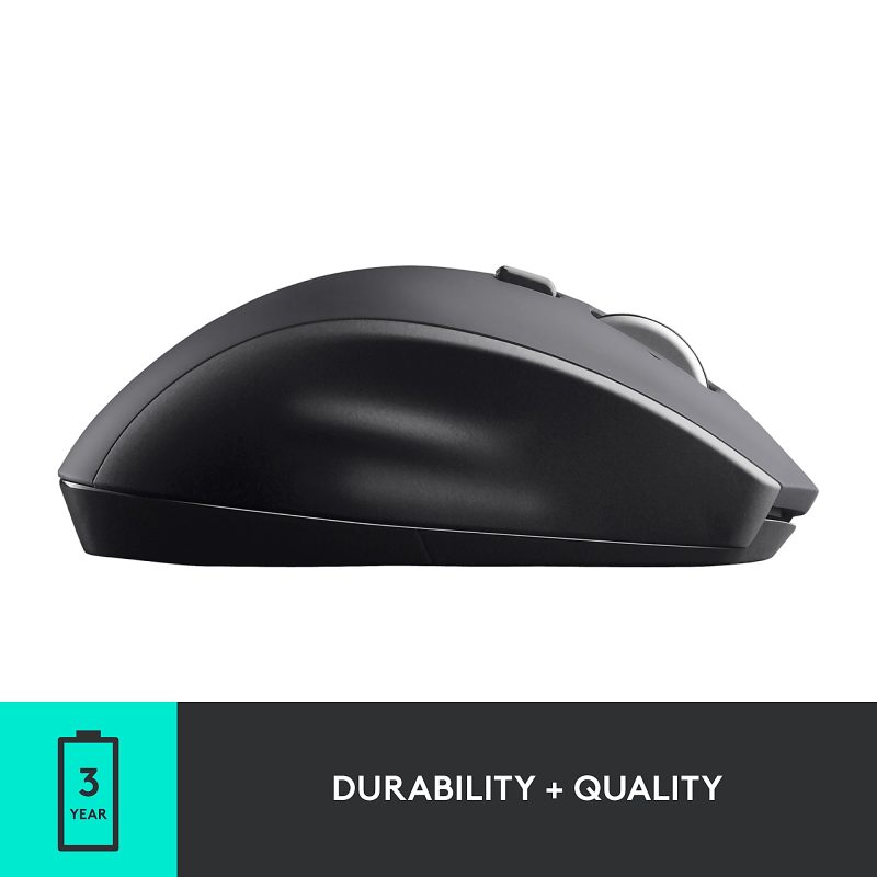 Logitech® M705 Marathon Wireless Mouse, Black - Image 5