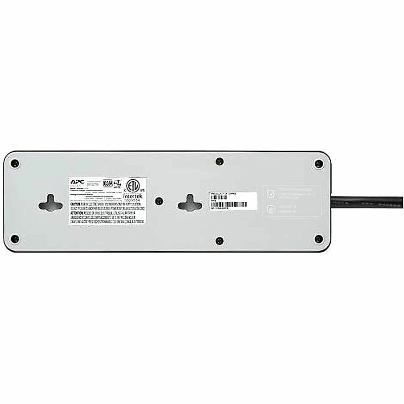 APC® Home Office SurgeArrest 8-Outlet Surge Protector, 6' Cord, Black, PH8 - Image 9