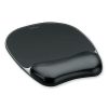 Fellowes® Gel Crystals Mouse Pad With Wrist Rest, 1"H x 7-15/16"W x 9-1/4"D, Black - Image 4