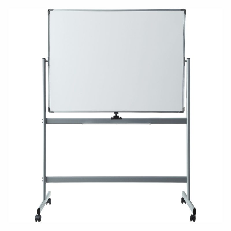 Lorell® Magnetic Dry-Erase Whiteboard Easel, 36" x 48", Aluminum Frame With Silver Finish - Image 2