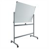 Lorell® Magnetic Dry-Erase Whiteboard Easel, 36" x 48", Aluminum Frame With Silver Finish - Image 3