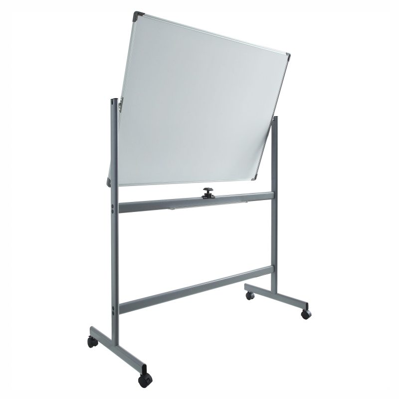 Lorell® Magnetic Dry-Erase Whiteboard Easel, 36" x 48", Aluminum Frame With Silver Finish - Image 3