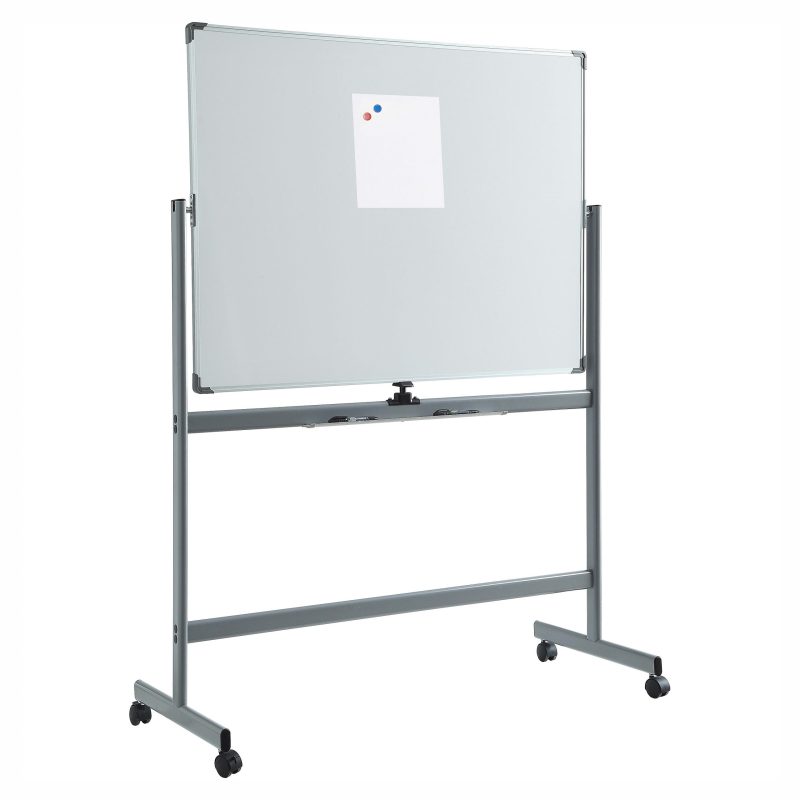 Lorell® Magnetic Dry-Erase Whiteboard Easel, 36" x 48", Aluminum Frame With Silver Finish - Image 4