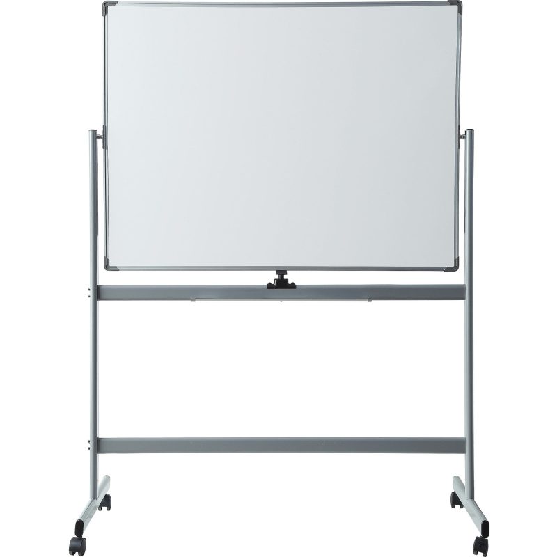 Lorell® Magnetic Dry-Erase Whiteboard Easel, 36" x 48", Aluminum Frame With Silver Finish - Image 6