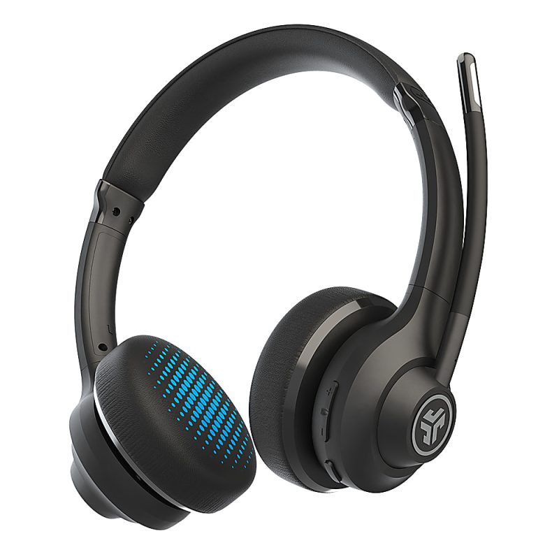 JLab® Audio GoWork Over-Ear Wireless Headphones, Black - Image 4