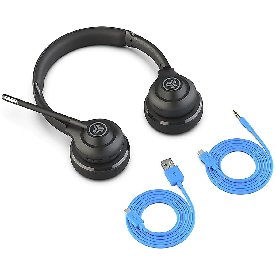 JLab® Audio GoWork Over-Ear Wireless Headphones, Black - Image 11
