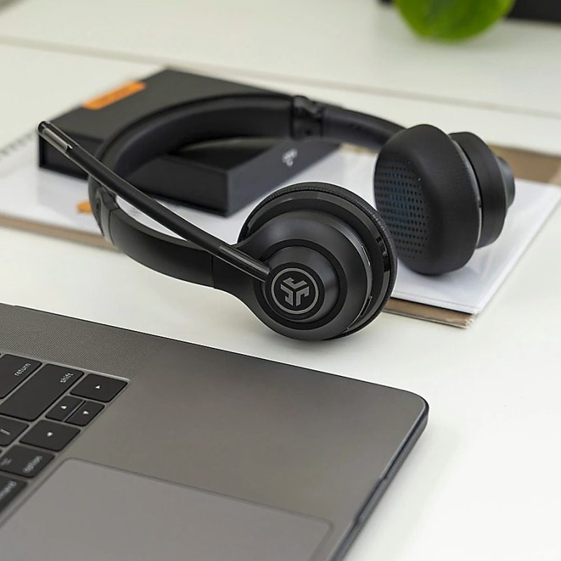 JLab® Audio GoWork Over-Ear Wireless Headphones, Black - Image 12