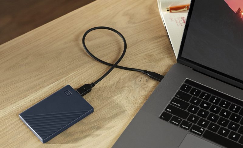 Western Digital My Passport™ Portable HDD For Mac, 5TB, Blue - Image 5