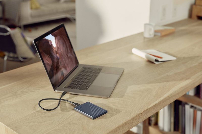 Western Digital My Passport™ Portable HDD For Mac, 5TB, Blue - Image 6
