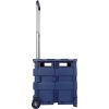 Office Depot® Brand Mobile Folding Cart With Lid, 16"H x 18"W x 15"D, Black - Image 8
