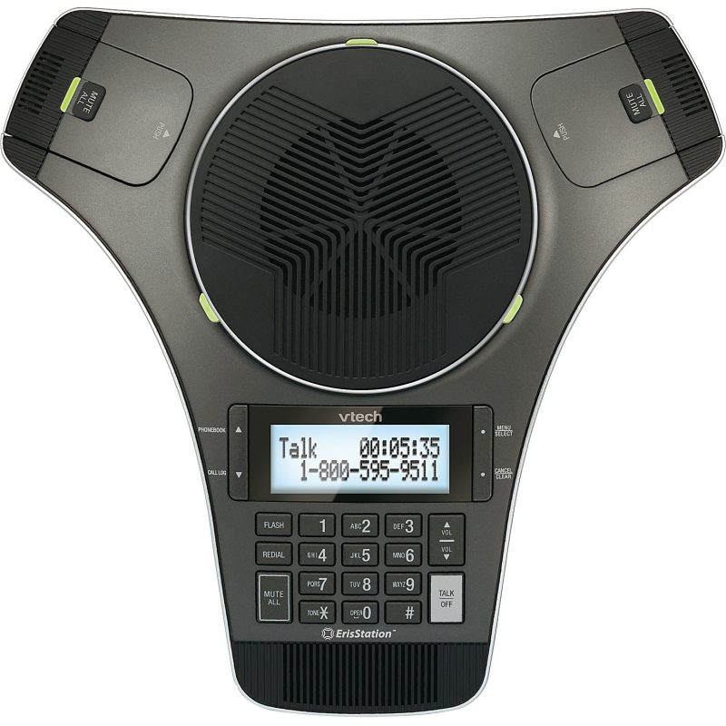 VTech ErisStation VCS702 DECT 6.0 Conference Phone - Gunmetal - Image 3