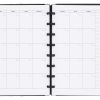 TUL® Discbound Monthly Planner Starter Set, Undated, Junior Size, Leather Cover, Black - Image 3