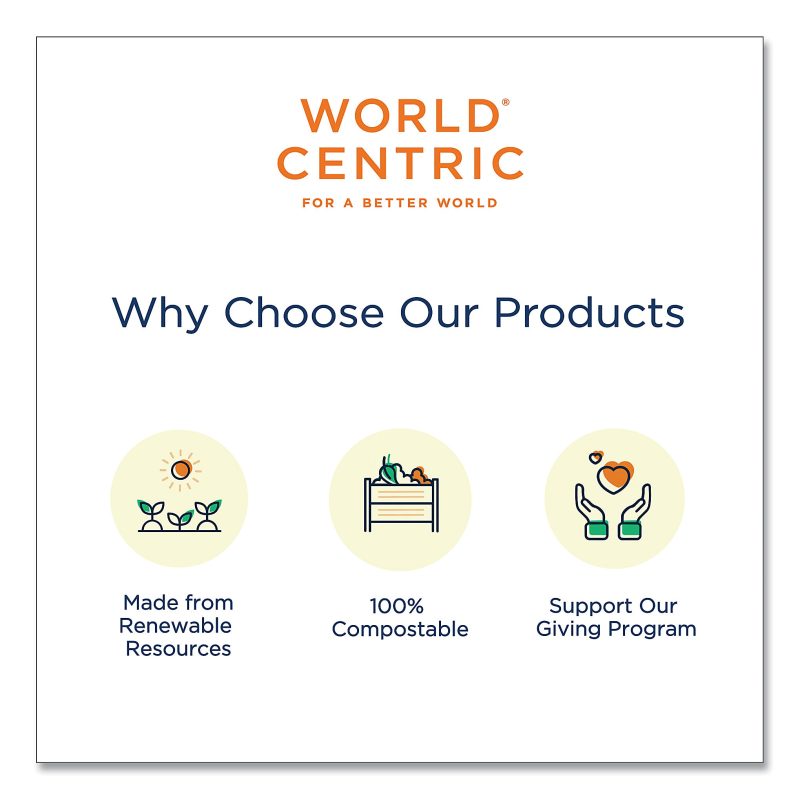 World Centric NoTree Paper Cold Cups, 12 Oz, Natural, Pack Of 1,000 Cups - Image 2