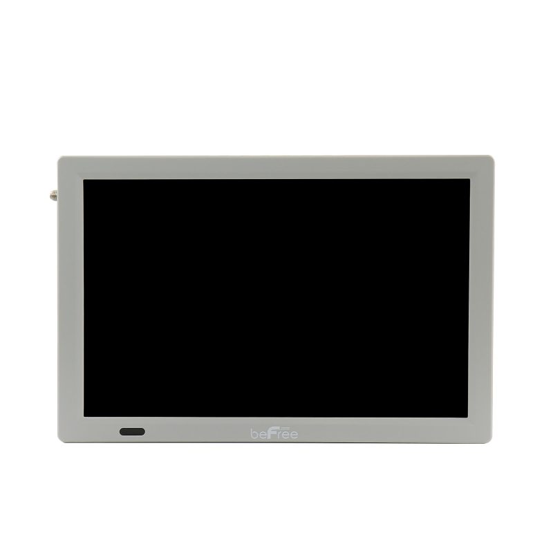 beFree Sound Portable Rechargeable 14" LED TV, Gray, 995116758M - Image 3