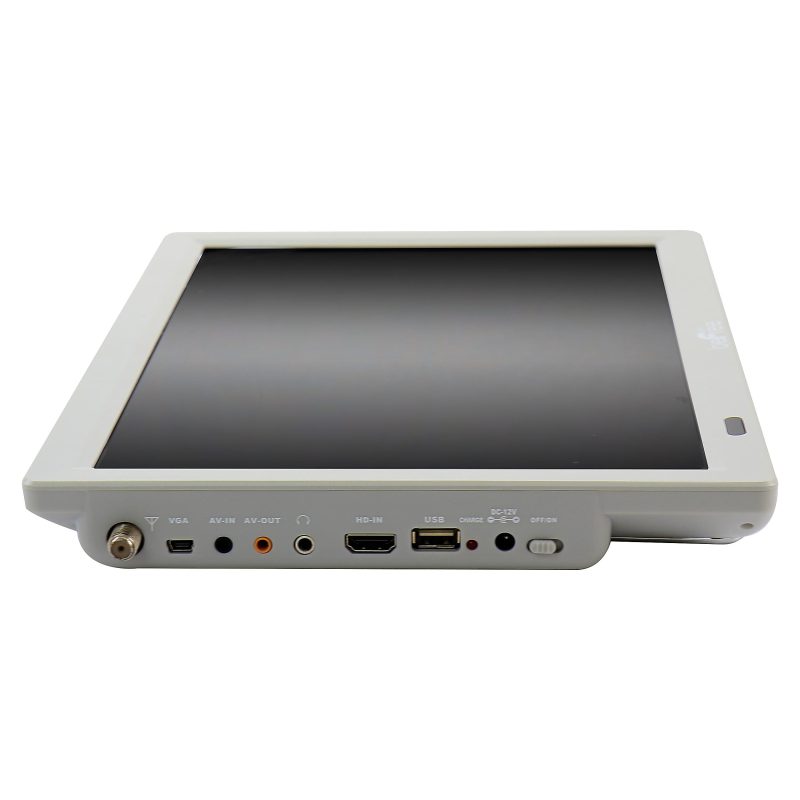 beFree Sound Portable Rechargeable 14" LED TV, Gray, 995116758M - Image 9